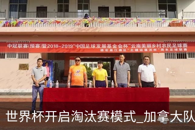 世界杯开启淘汰赛模式 加拿大队首进赛事16强